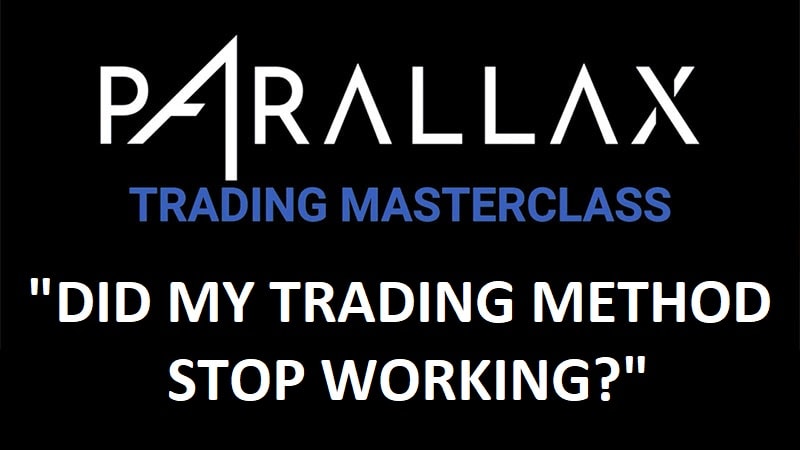 Help! “Did my trading method stop working?”