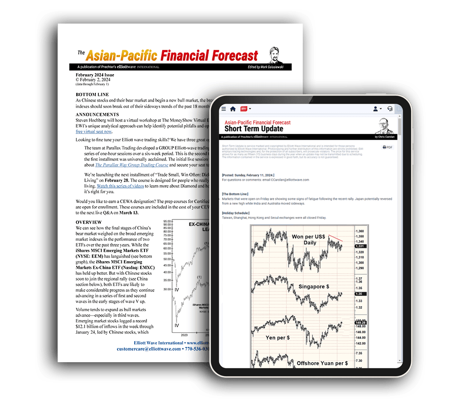 Elliott Wave International Asian-Pacific Financial Forecast India