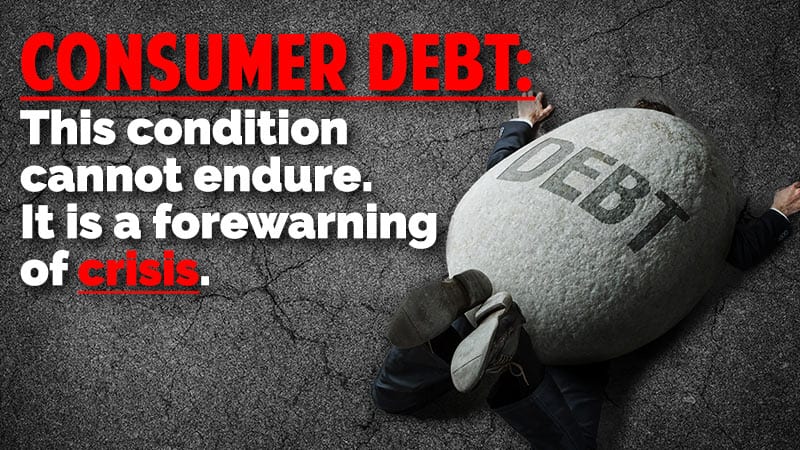 “This condition cannot endure. It is a forewarning of crisis.”