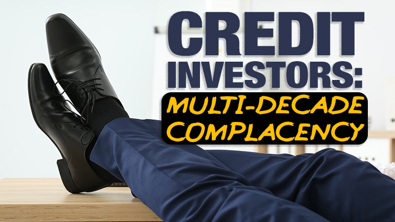 Another Blowout Ahead for Credit Spreads?