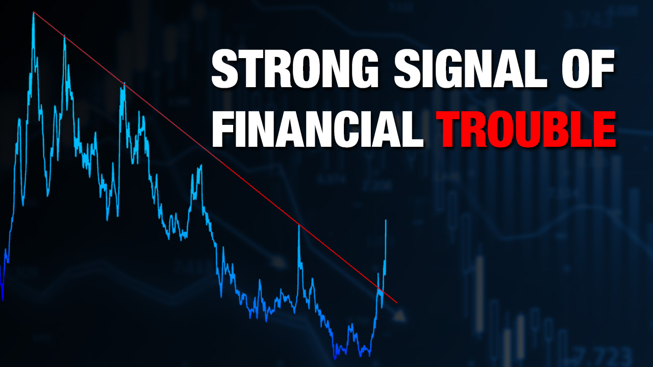 Junk Bond Spread: Decisive Trendline Break