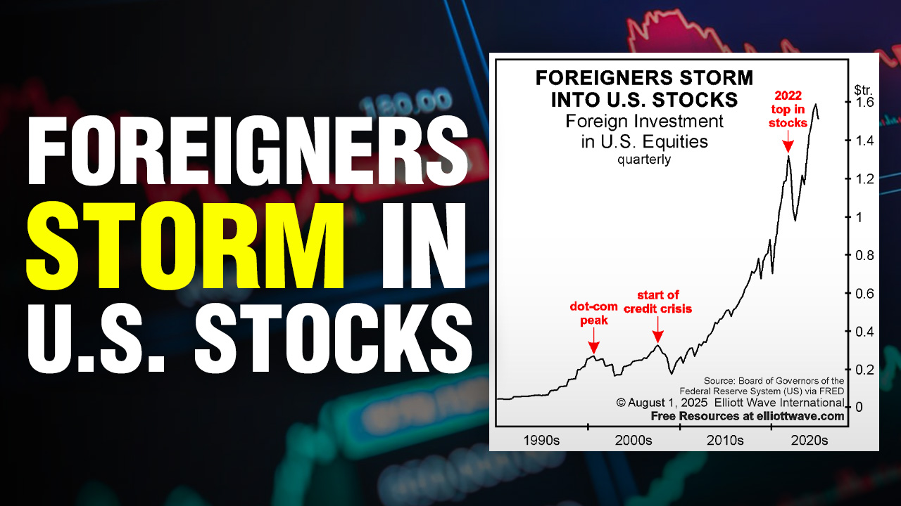 When Foreign Buying of U.S. Stocks Hits Records, Markets Usually Make Big Moves