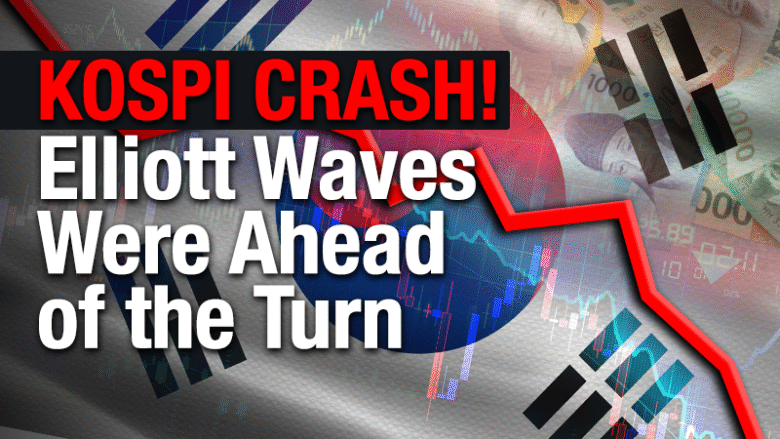 KOSPI Crash – Elliott Waves Were Ahead of the Turn
