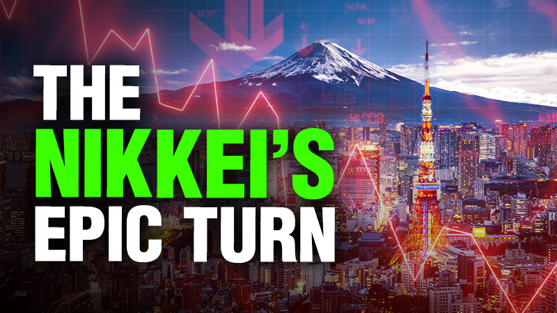 Epic Decline, As Forecast: Japan’s Nikkei in 1989
