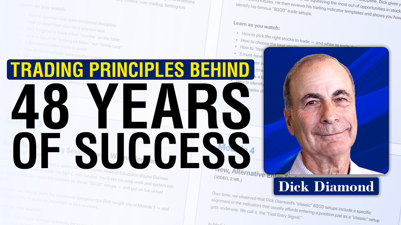 Trading Principles That Helped Dick Diamond be a Successful Trader for 48 Years